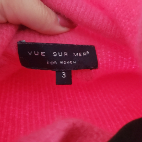 100% pink cashmere sweater - Picture 2 of 3